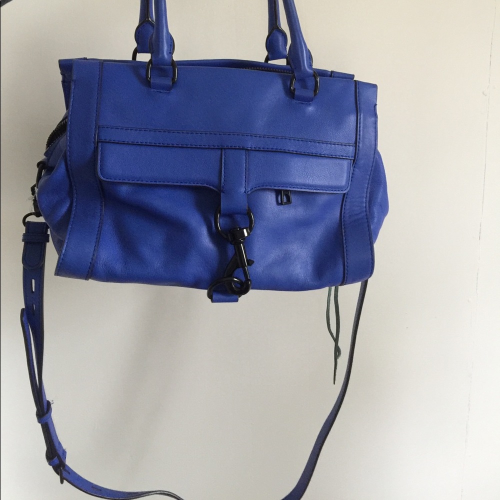 Awesome Cobalt blue Rebecca Minkoff handbag